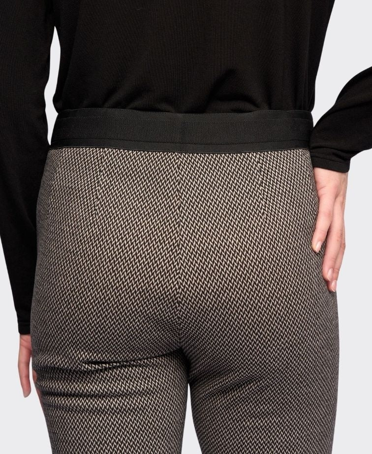Vassalli Pant Everest Pull On Mini Check - Knox