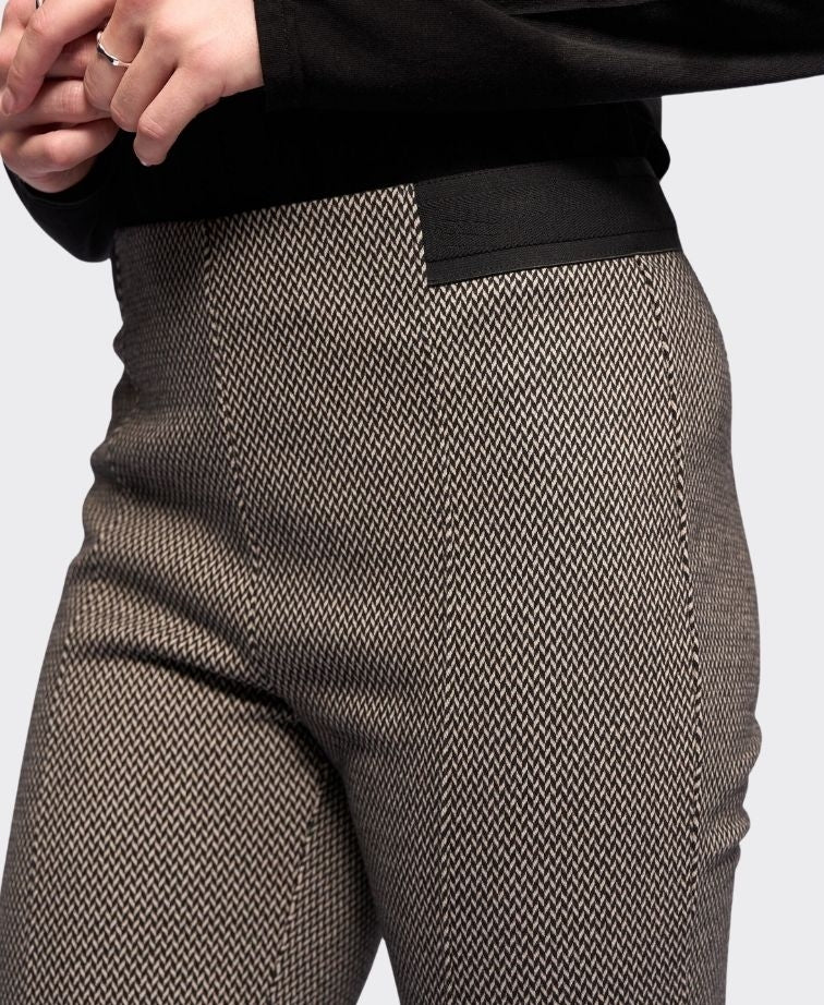 Vassalli Pant Everest Pull On Mini Check - Knox