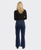 Vassalli Pant Daily Cord Ankle Grazer Straight Leg - Slate