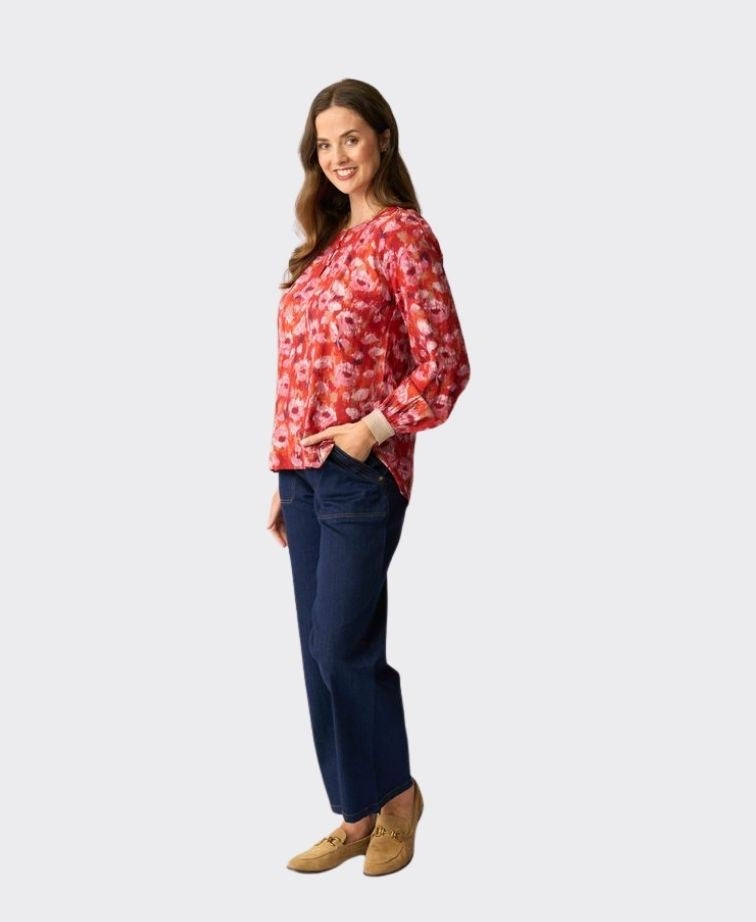 Preen Top Razzle Dazzle - Winter Blooms