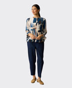 Preen Top Gathered Scoop Hem - Modern Art