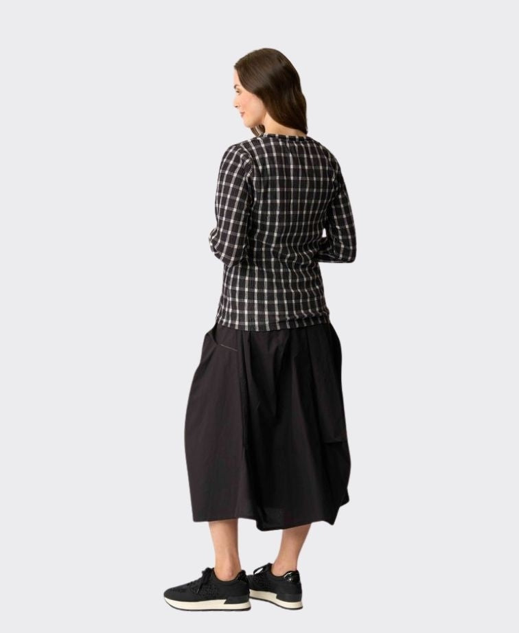 Memo Top Velveteen - Check
