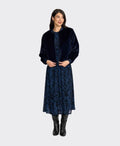 Foil Jacket Fur Sure Aviator - Navy