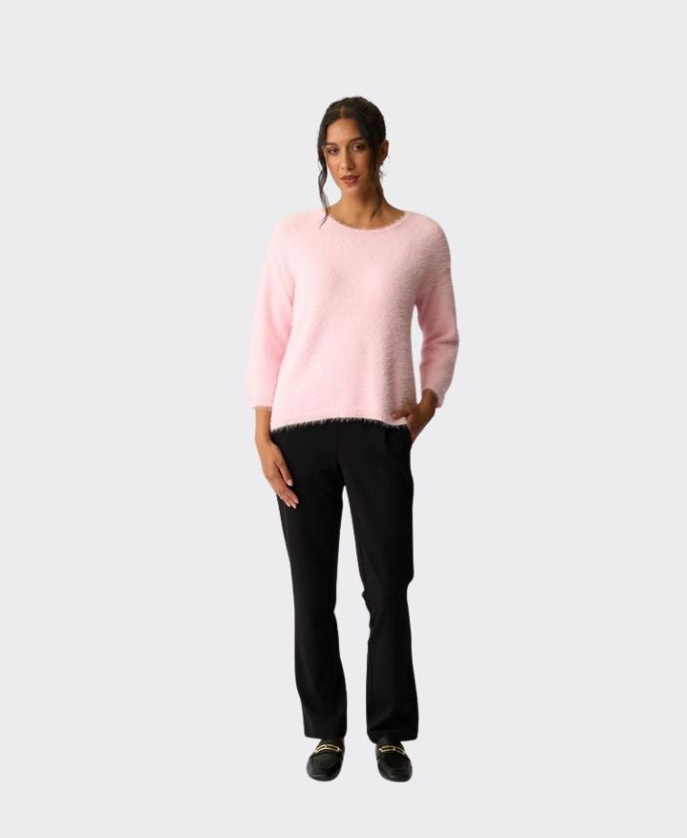 Esplanade Trouser Straight Leg Ponti - Black