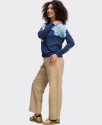 Zaket & Plover Cardi Petal Play - Denim