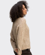 Zaket & Plover Cardi Alpaca - Bark