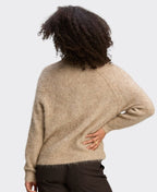 Zaket & Plover Cardi Alpaca - Bark