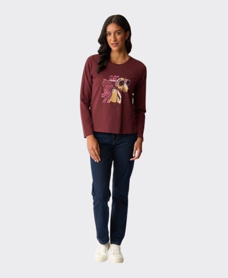 Foil T-Shirt L/S - Pucci