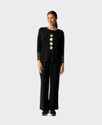 Foil Top Blocked Stripe - Lucky Clover