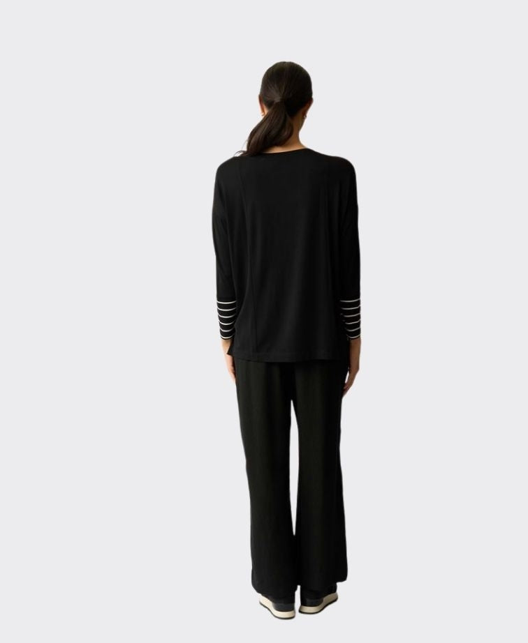 Foil Top Blocked Stripe - Lucky Clover