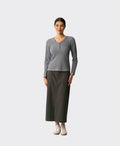 Esplanade Top Snappy V Henley - Navy