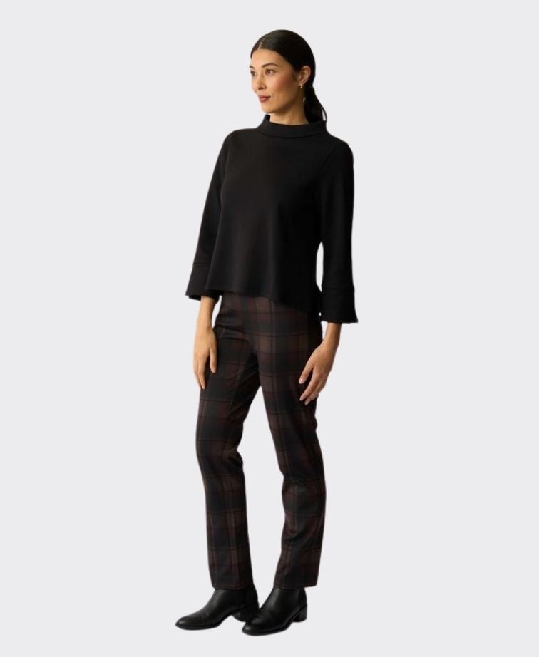 Esplanade Jumper Boat Neck - Black