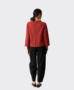 Esplanade Jumper Boat Neck - Rust