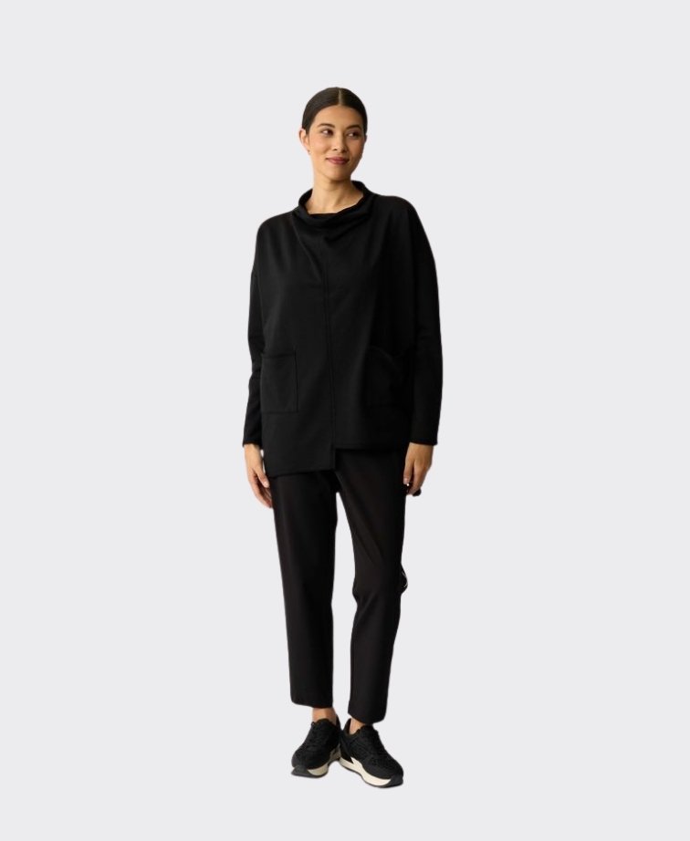 Esplanade Jumper Exposed Seam - Black