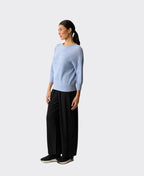 Preen Jumper Zig Zag Merino - Sky