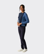 Foil Sweater Multi Feature - Denim Mix