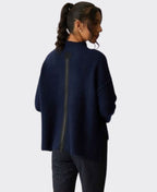 Memo Jumper High Neck Zip Back - Midnight
