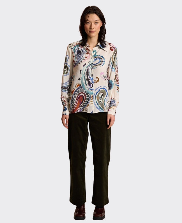 Neris Shirt Gaia Print - Paisley