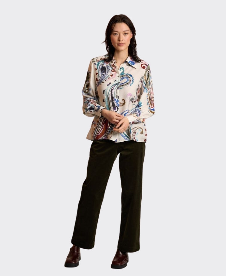 Neris Shirt Gaia Print - Paisley