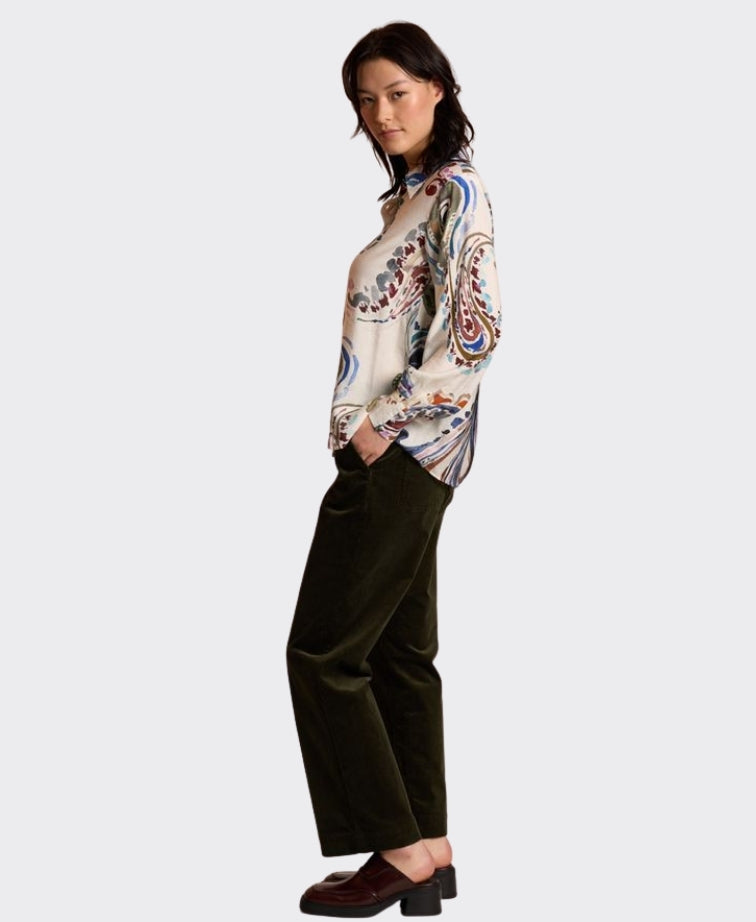 Neris Shirt Gaia Print - Paisley