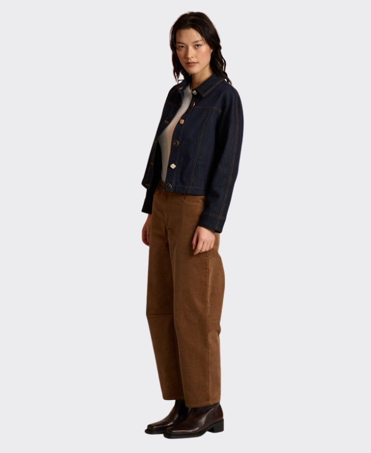 Neris Pant Dakota Barrel Cord - Caramel