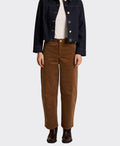 Neris Pant Dakota Barrel Cord - Caramel