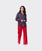 Gordon Smith Shirt Cherry Delight - Navy/Red