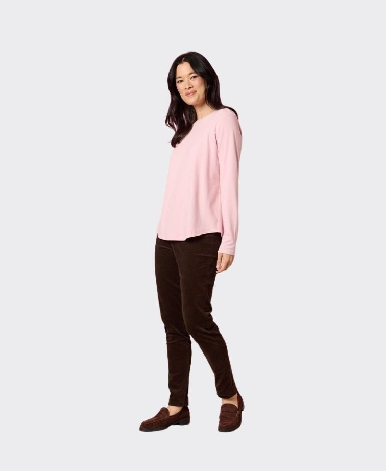 Gordon Smith Tee Soft Touch Crew Neck - Blush