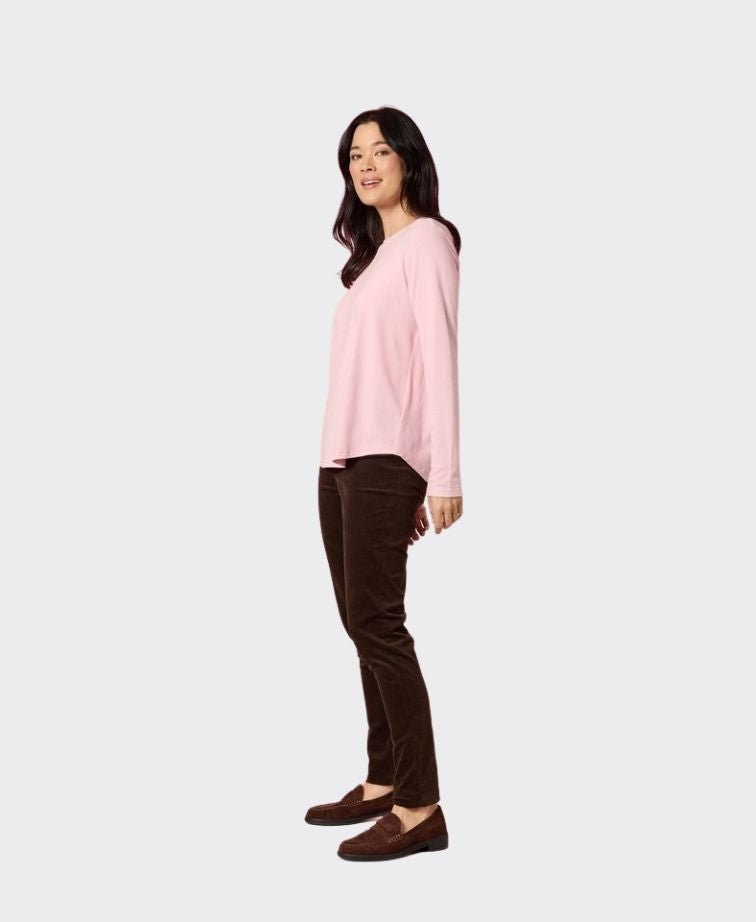 Gordon Smith Tee Soft Touch Crew Neck - Blush