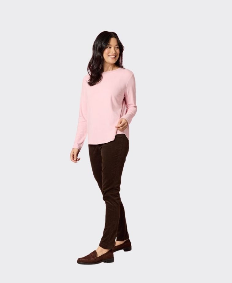 Gordon Smith Tee Soft Touch Crew Neck - Blush