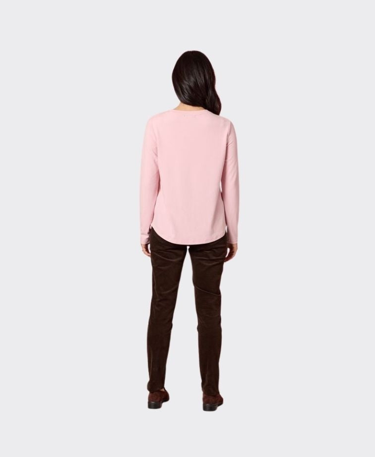 Gordon Smith Tee Soft Touch Crew Neck - Blush