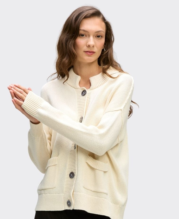 LD + Co Jacket Old Money Loose Fit - Vanilla