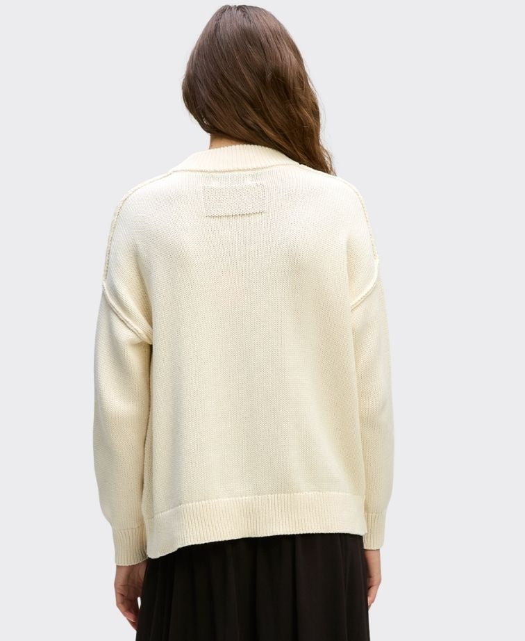 LD + Co Jacket Old Money Loose Fit - Vanilla