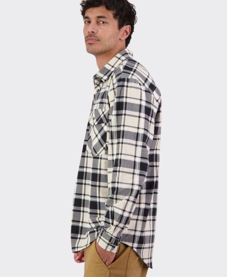 Swanndri Egmont Shirt - Dk Biscuit