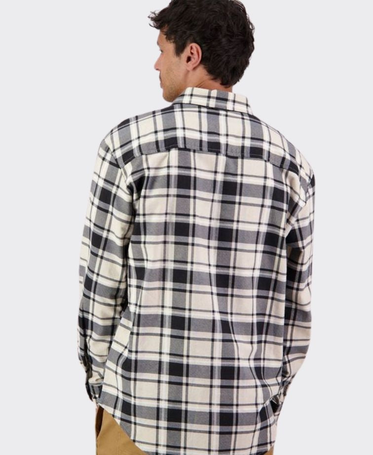 Swanndri Egmont Shirt - Dk Biscuit