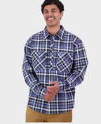Swanndri Egmont Shirt - Mid Ocean