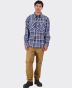 Swanndri Egmont Shirt - Mid Ocean