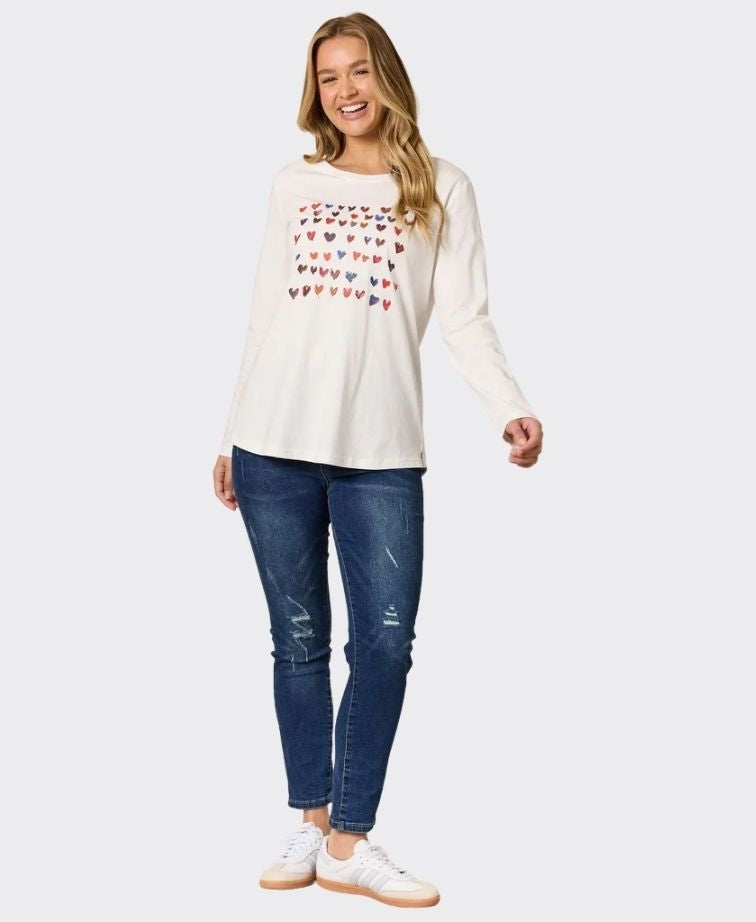 Threadz Tee Sweetheart - Ivory
