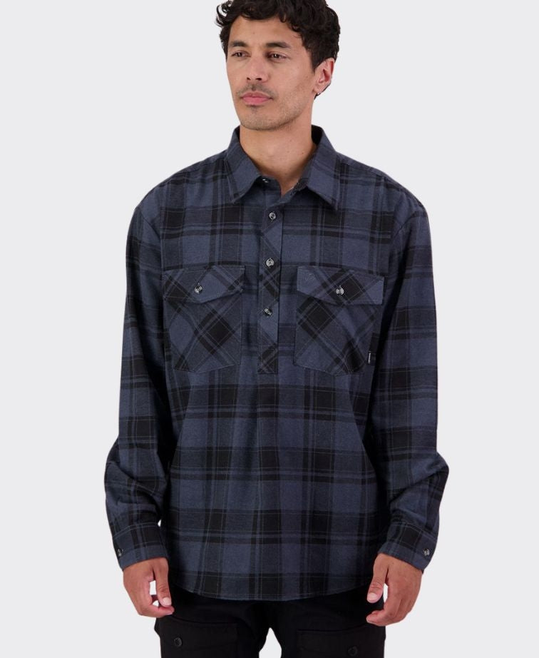 Swanndri Egmont Shirt - Shadow