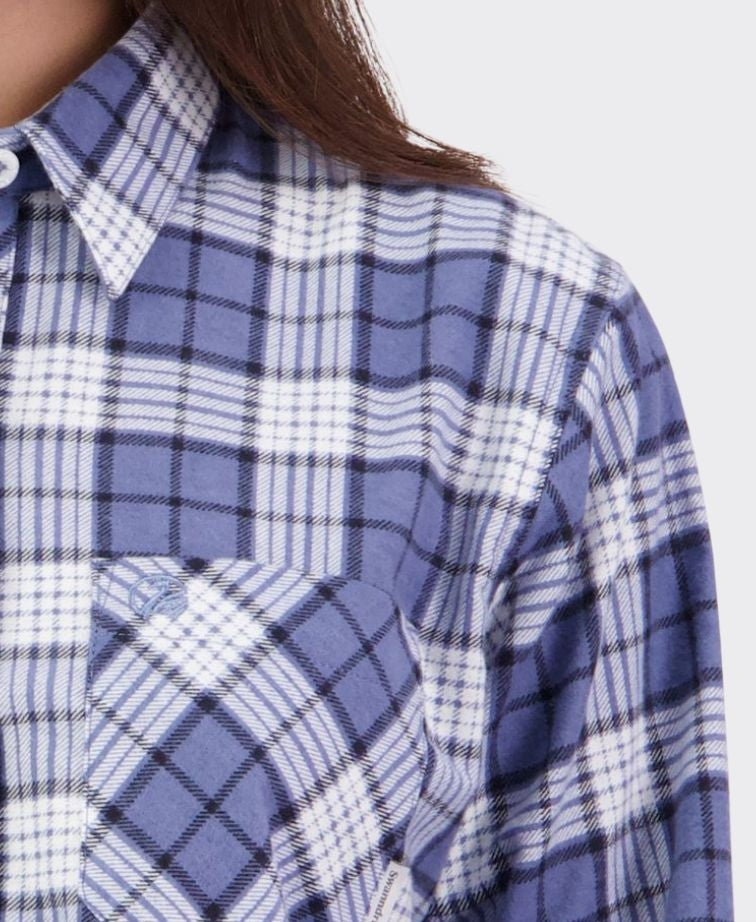 Swanndri Womens Egmont Shirt - Bluebird