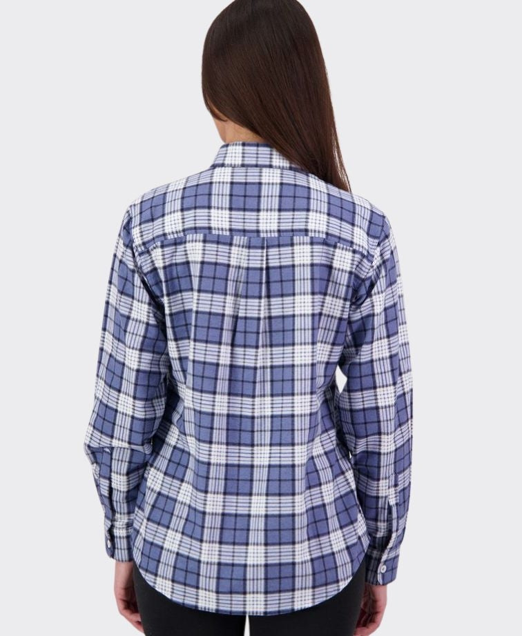 Swanndri Womens Egmont Shirt - Bluebird
