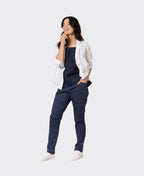 Gordon Smith Pant Cherry Print Pullon - Navy/White