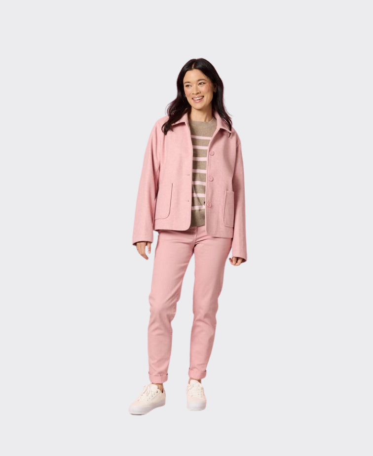 Gordon Smith Coat Montana Car - Blush