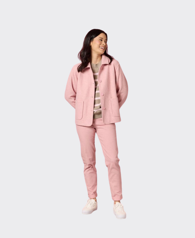 Gordon Smith Coat Montana Car - Blush