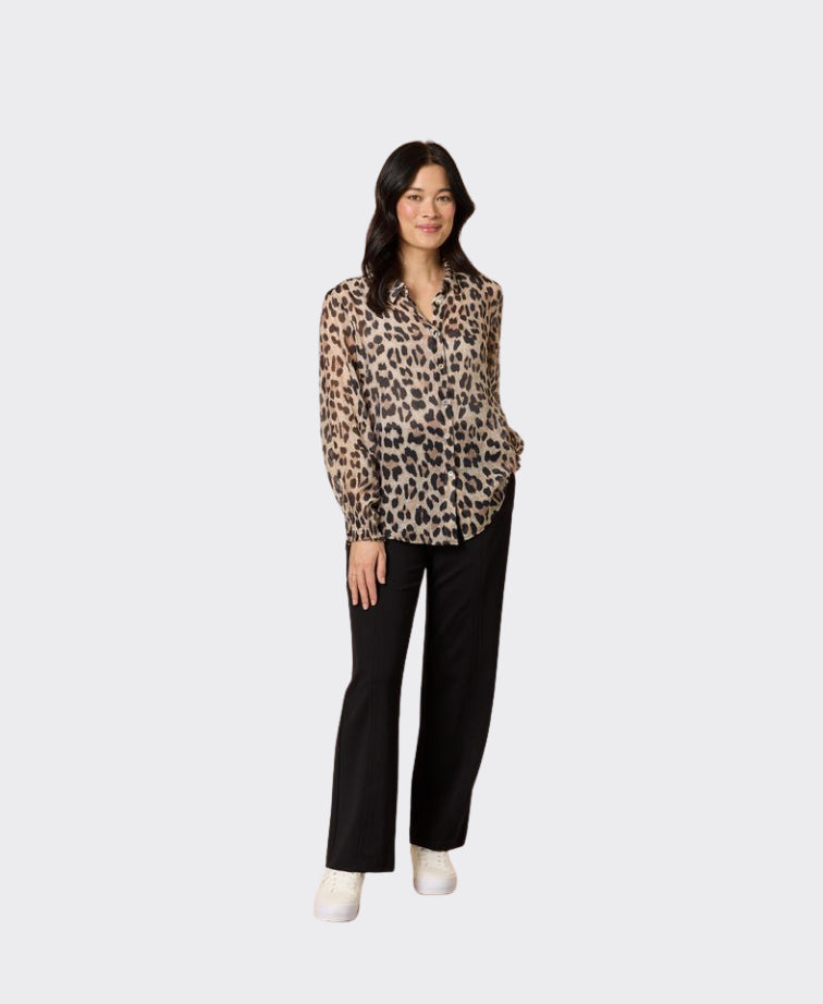 Gordon Smith Shirt Cheetah Print - Animal