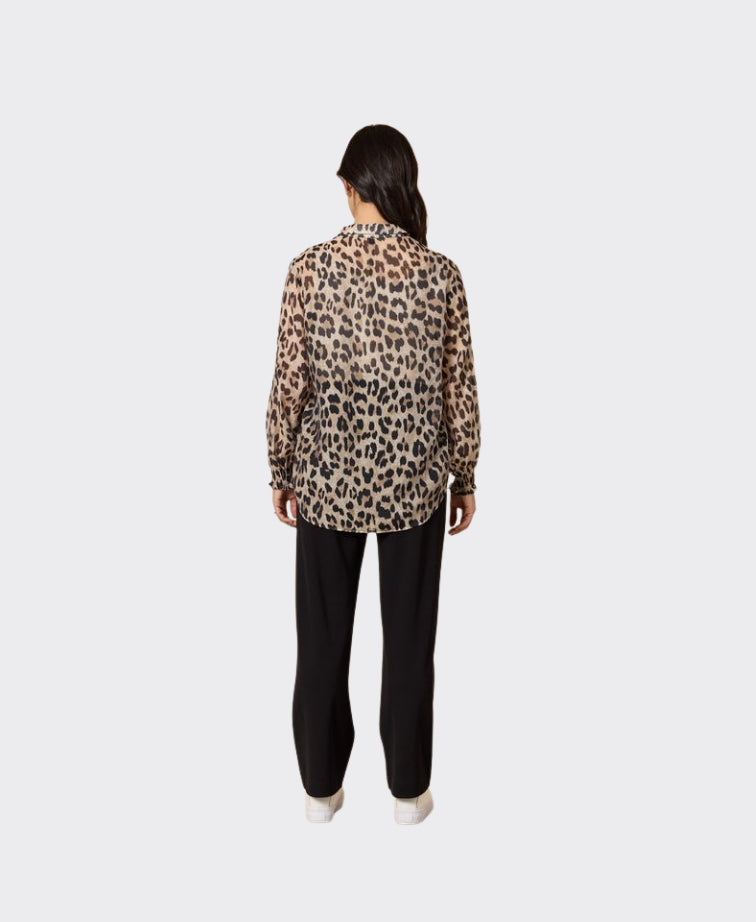 Gordon Smith Shirt Cheetah Print - Animal