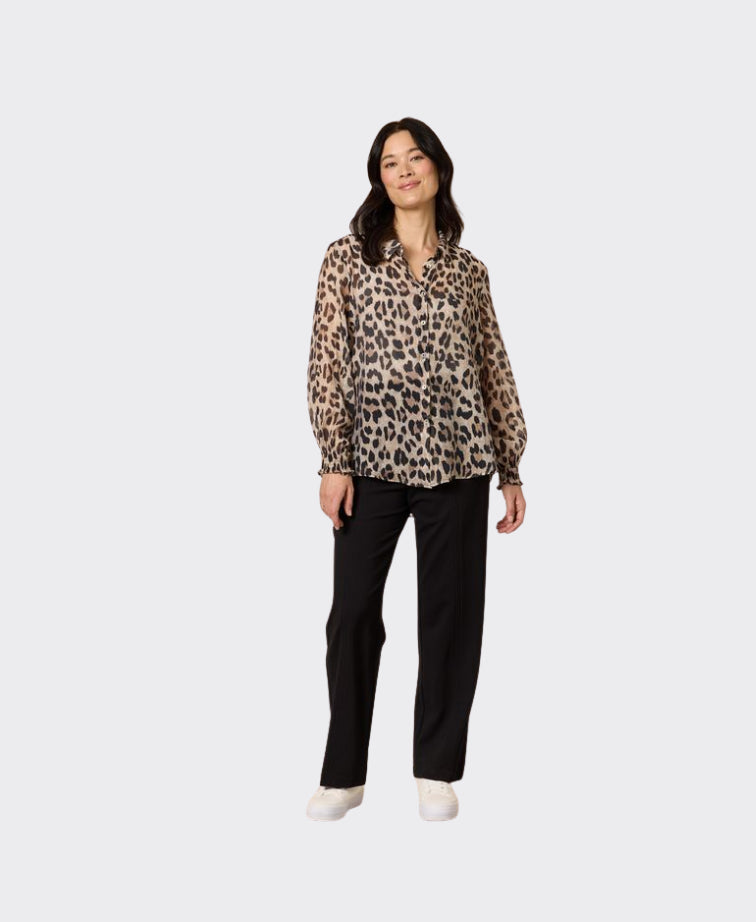 Gordon Smith Shirt Cheetah Print - Animal