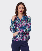 Newport Shirt Splendour Print Button Front - Splendour Print
