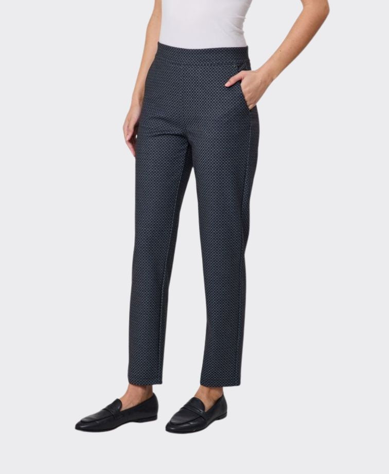 Newport Pant Owen Ponti Print - Circle Dash