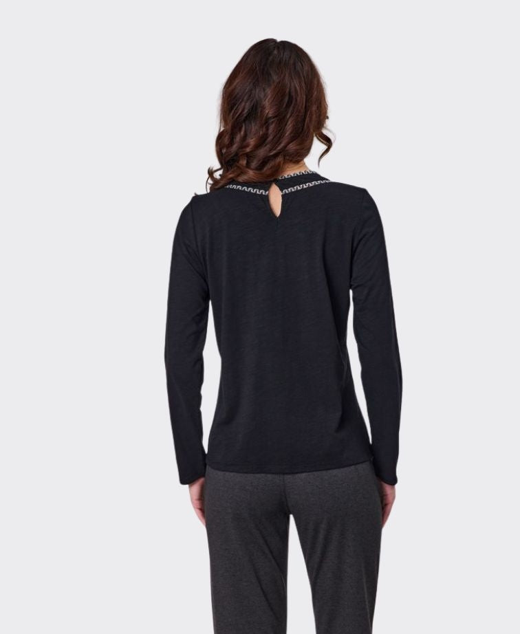 Newport Top Cove L/S - Black